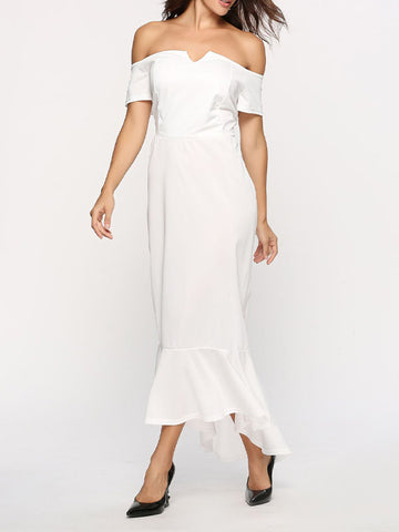 Airchics Robe De Smoking Mature Légère Et Sexy À Épaules Dénudées